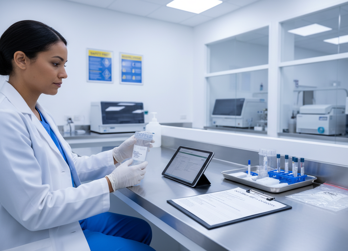 generate image for DOT drug testing services